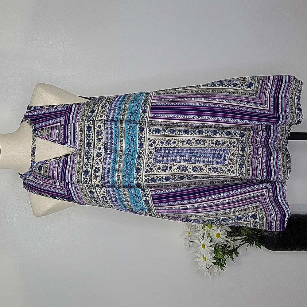 L.N.V. Sleeveless Tent Dress SZ S
